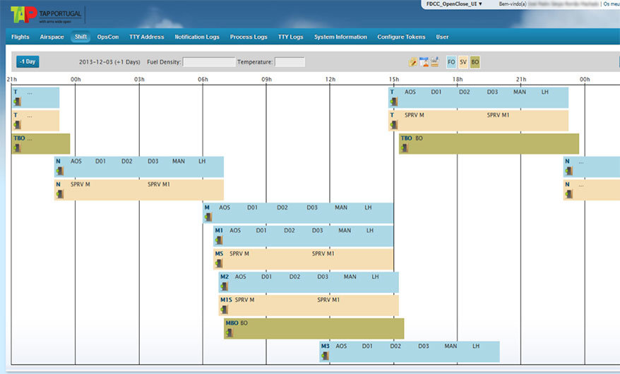 TAP - Flight Dispatch Control Center